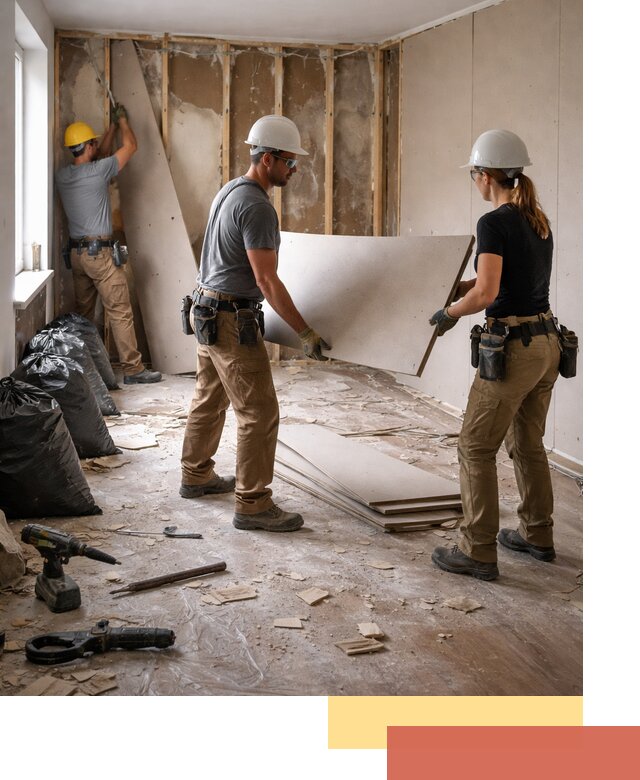 Демонтаж стеновых панелей в Туле быстро и аккуратно