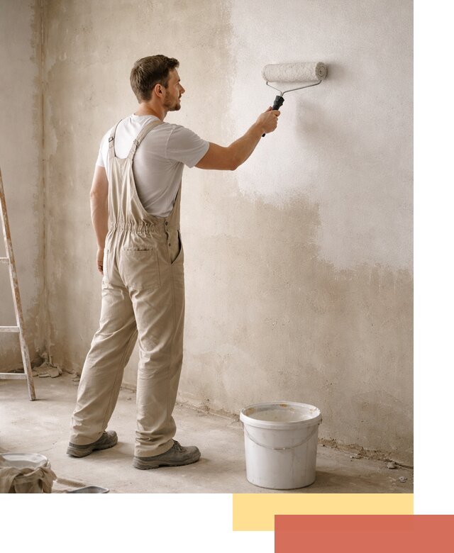 Грунтовка стен под отделку в Туле профессиональным раствором