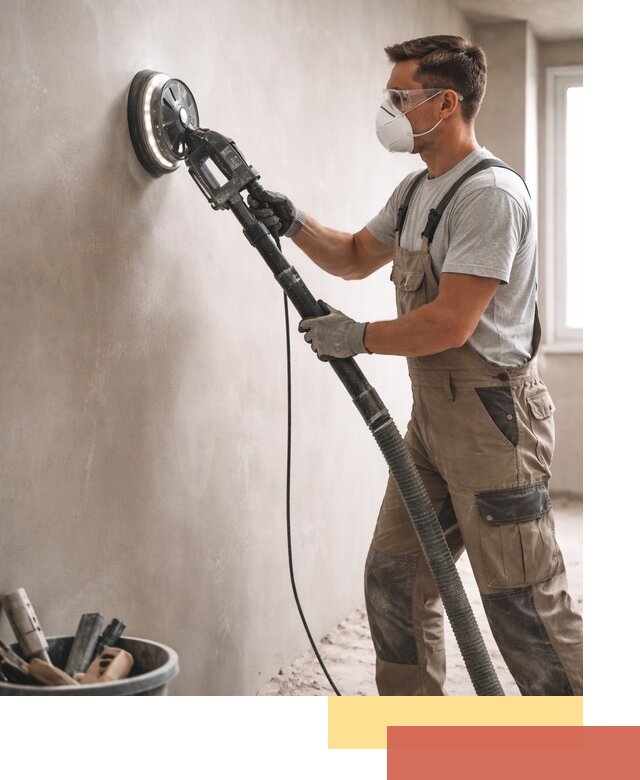 Профессиональная шлифовка стен в Туле быстро и качественно