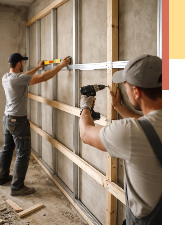 Устройство обрешетки под панели в Туле от 2135 руб. — монтаж под ключ | ОТДЕЛОЧНИК-Тул