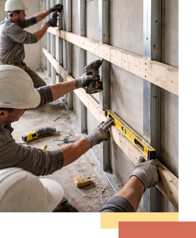 Устройство обрешетки под панели в Туле