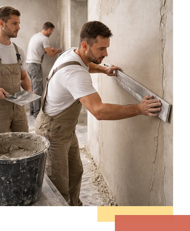 Штукатурка стен без маяков в Туле быстро и качественно