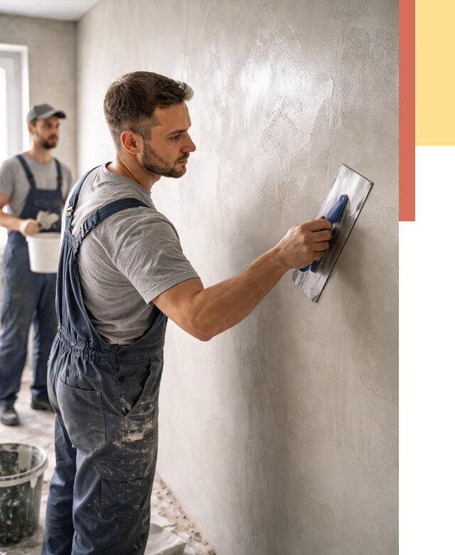 Глянцевание штукатурки стен в Туле от 7627 руб. — услуги и затирка | ОТДЕЛОЧНИК-Тул