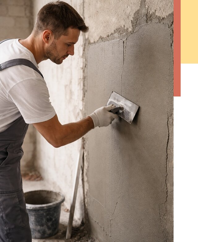 Штукатурка стен под плитку в Туле от 4271 руб./м2 — выравнивание под плитку | ОТДЕЛОЧНИК-Тул