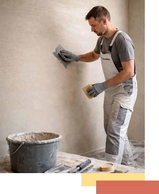 Декоративная штукатурка травертин в Туле для стен и потолков