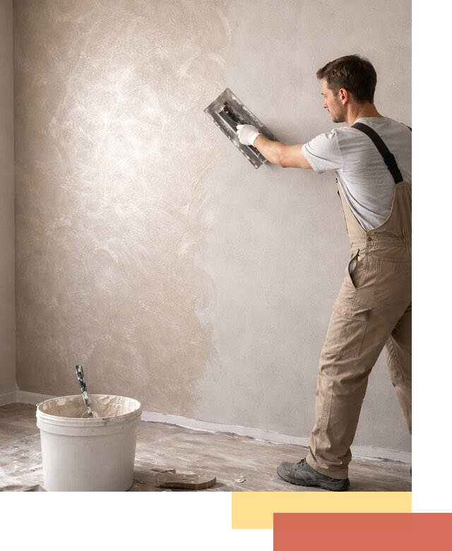 Декоративная штукатурка «Мокрый шелк» под ключ в Туле