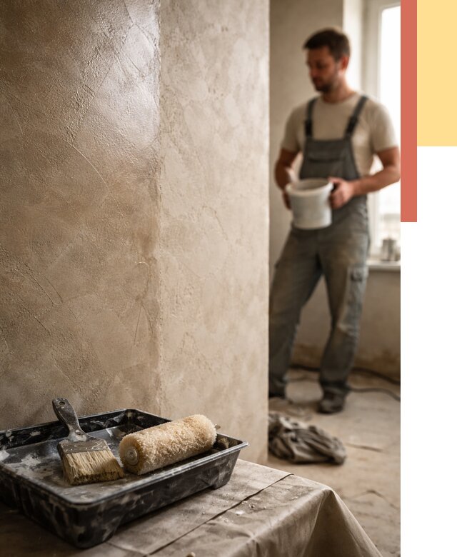 Нанесение воска на штукатурку в Туле от 3559 руб. | Услуги ОТДЕЛОЧНИК-Тул