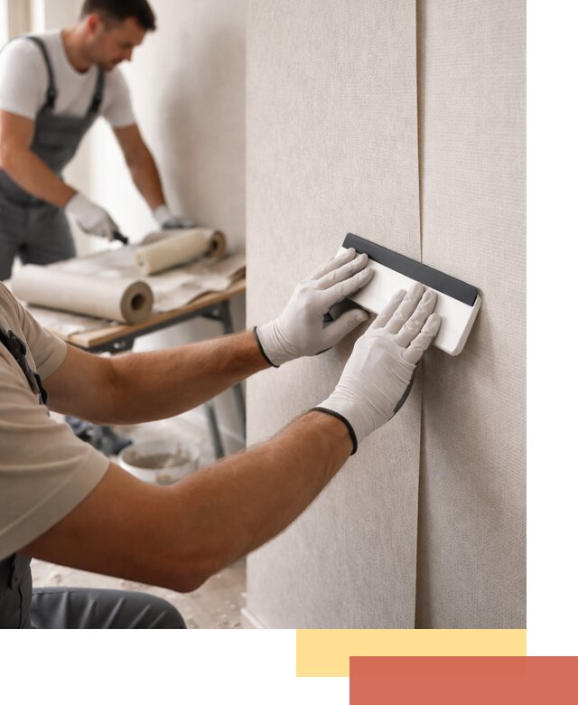 Поклейка обоев под покраску в Туле профессионально и быстро