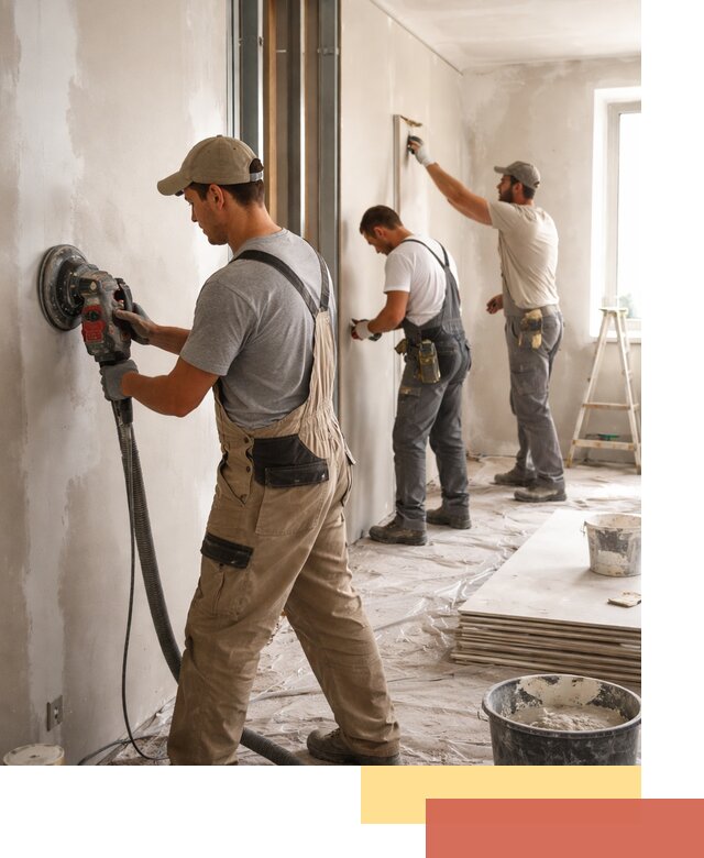 Профессиональная отделка стен в Туле качественно и в срок