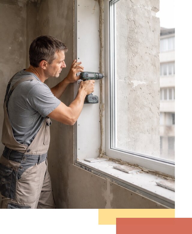 Монтаж гипсокартонных откосов в Туле под ключ