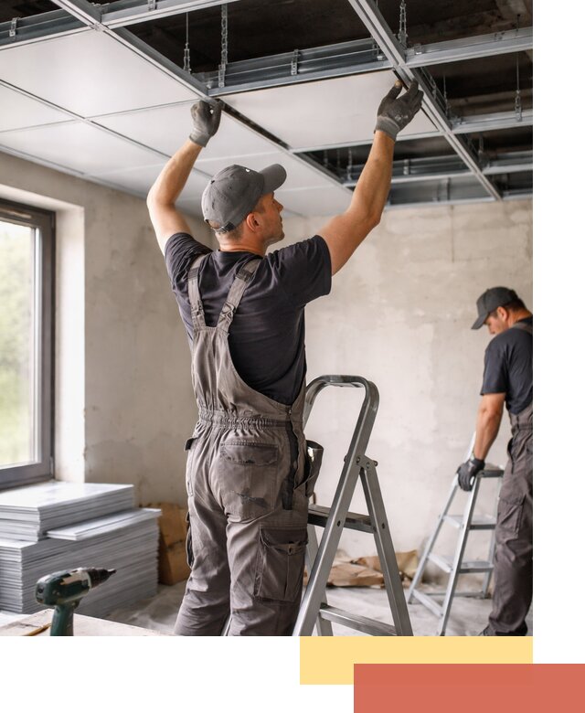 Монтаж кассетного потолка в Туле качественно и быстро