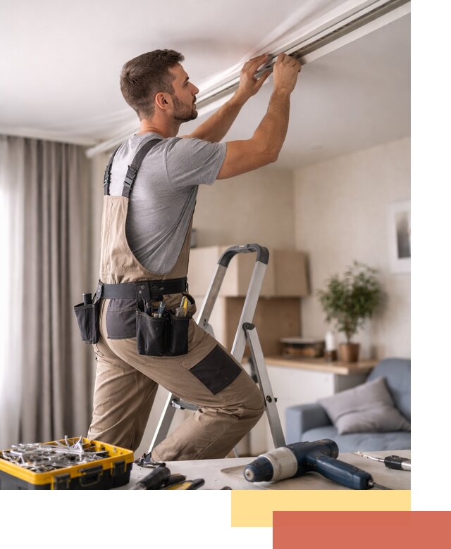 Ремонт натяжных потолков в Туле — качественно и оперативно