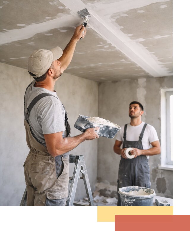 Обработка швов потолка ГКЛ в Туле: качественная заделка и шпатлевка